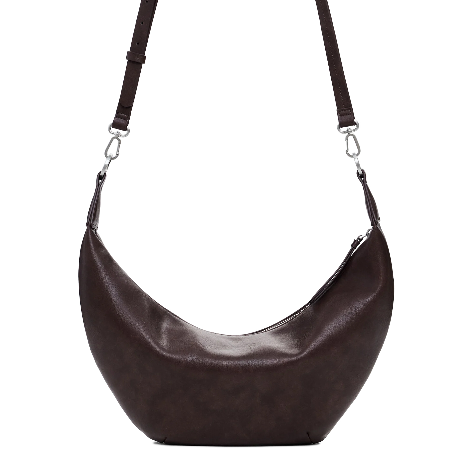 Desigual Mala Half Logo Zante Castanho