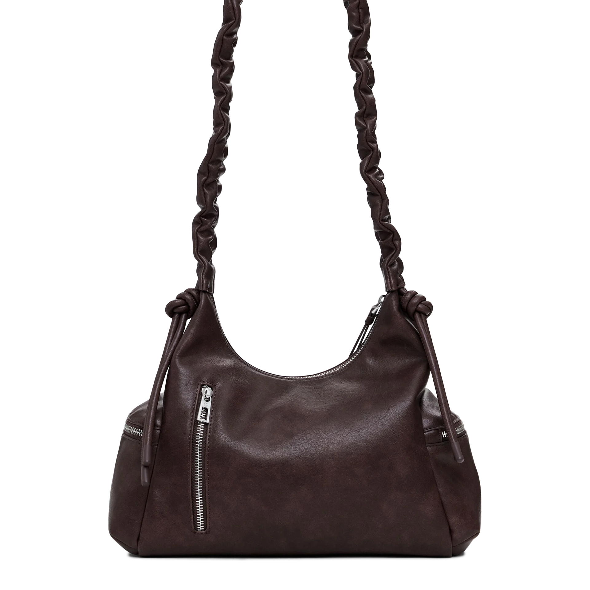 Desigual Mala Half Logo Montville Castanho