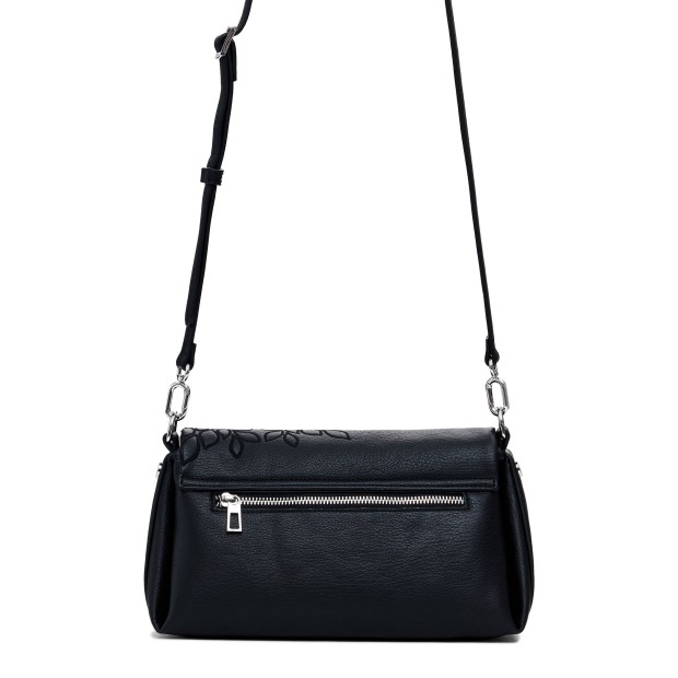 Desigual Mala Sierra Naron Medium Flap Preto