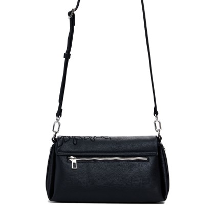 Desigual Mala Sierra Naron Medium Flap Preto Desigual Mala Sierra Naron Medium Flap Preto