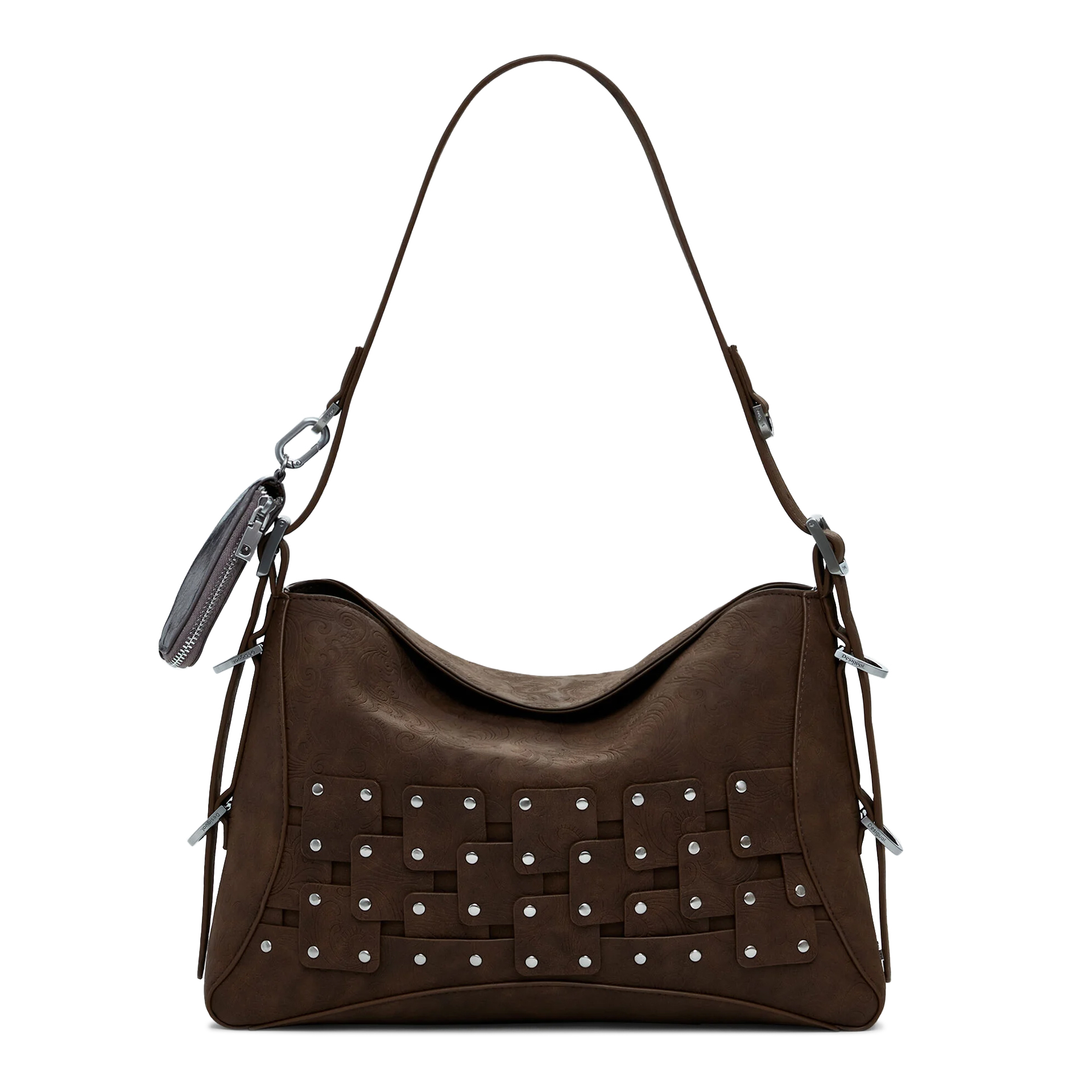 Desigual Mala New Patch 2 Castanho