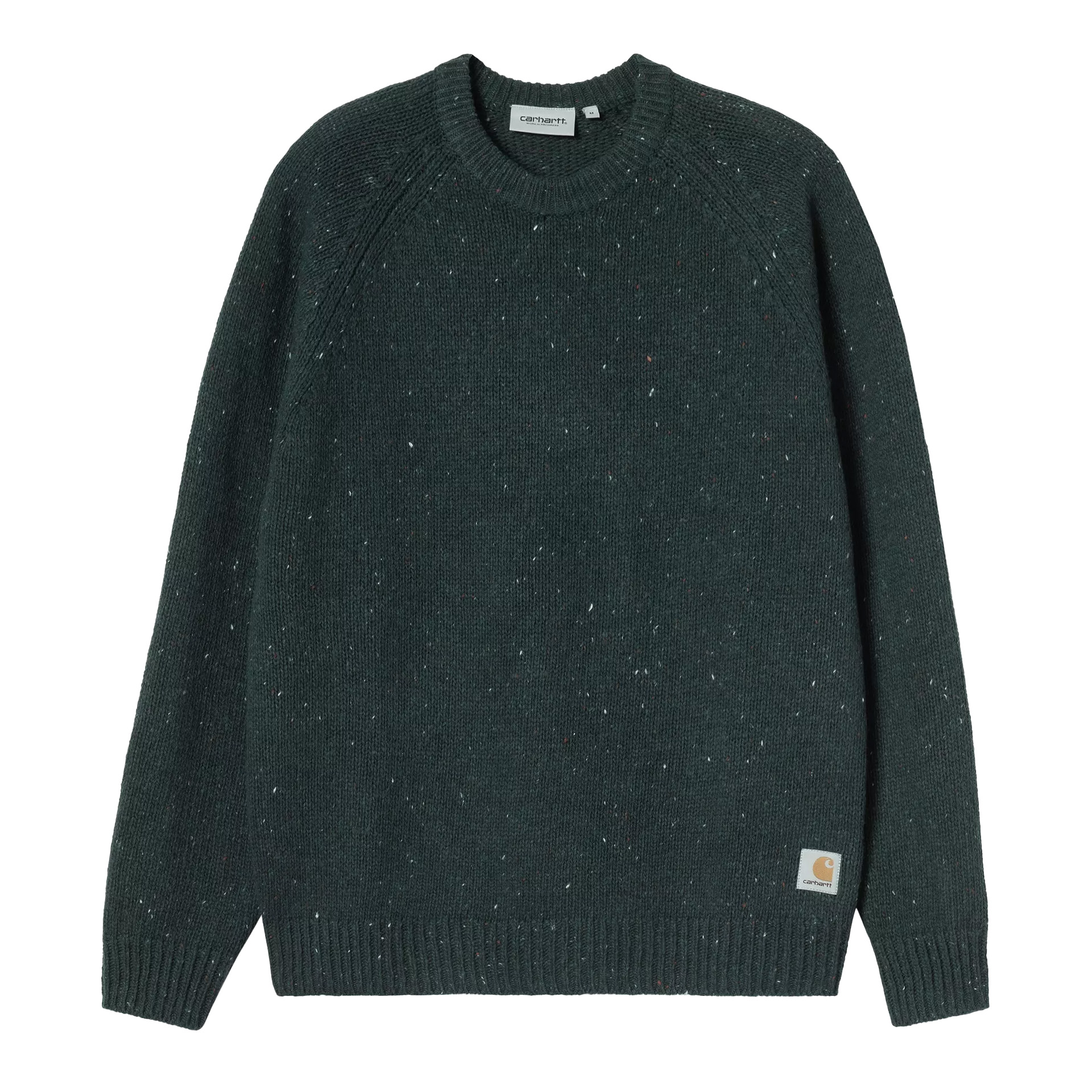 Carhartt Wip Sweat Anglistic Speckled Deep Lagoon