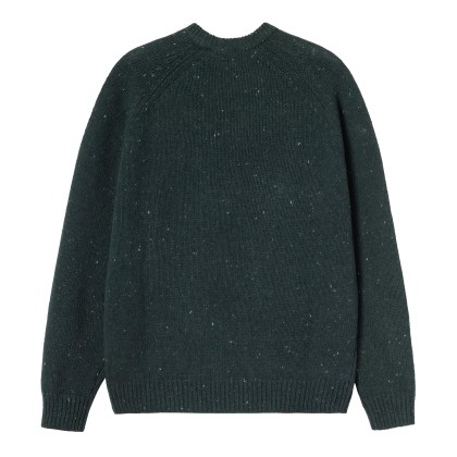 Carhartt Wip Sweat Anglistic Speckled Deep Lagoon Carhartt Wip Sweat Anglistic Speckled Deep Lagoon
