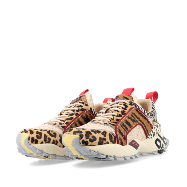 Exé 2025-3m Leopard Tan/black