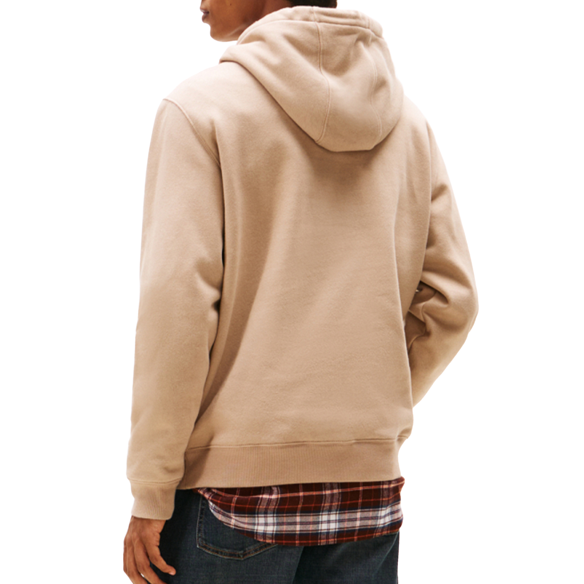 Tommy Hilfiger Sweat Reg S Flag Coastal Taupe