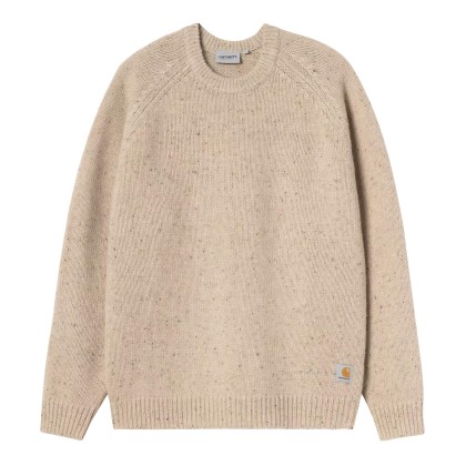 Carhartt Wip Sweat Anglistic Speckled Fleur De Sel