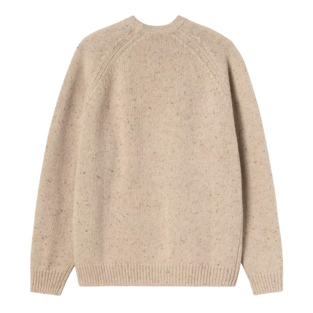 Carhartt Wip Sweat Anglistic Speckled Fleur De Sel