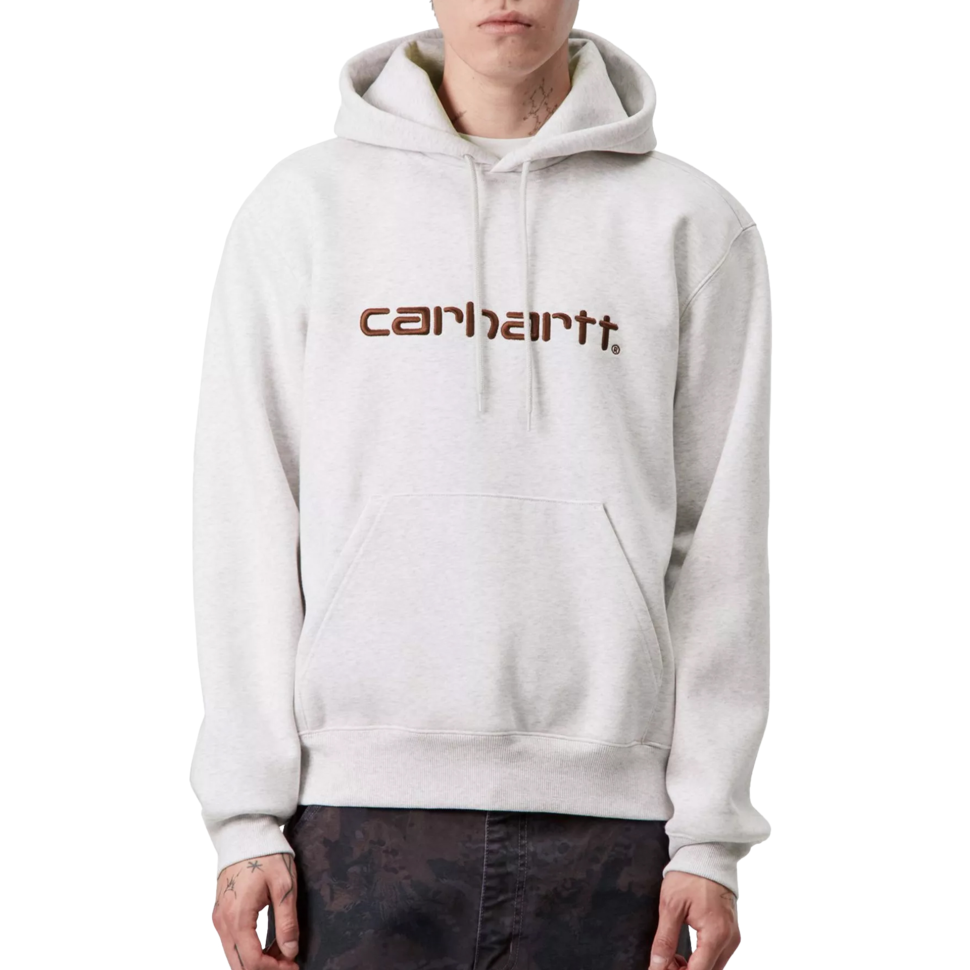 Carhartt Wip Sweat Hooded Carhartt Ash Heather Rondo
