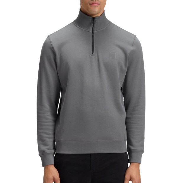 BOSS Sweat Zetrust Open Grey