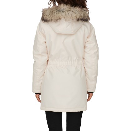 Only  Casaco Iris Fur Winter Life Otw Eggnog