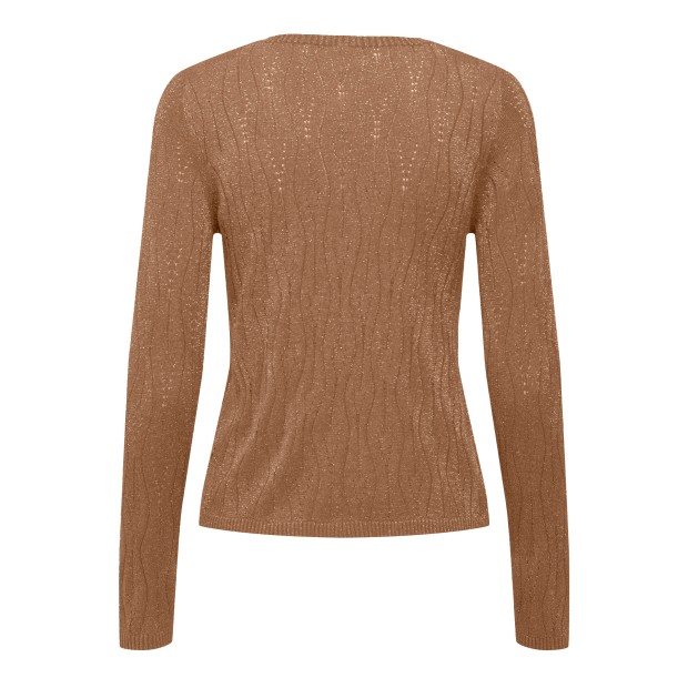 Only Camisola Mella Glitter V-Neck Knt To