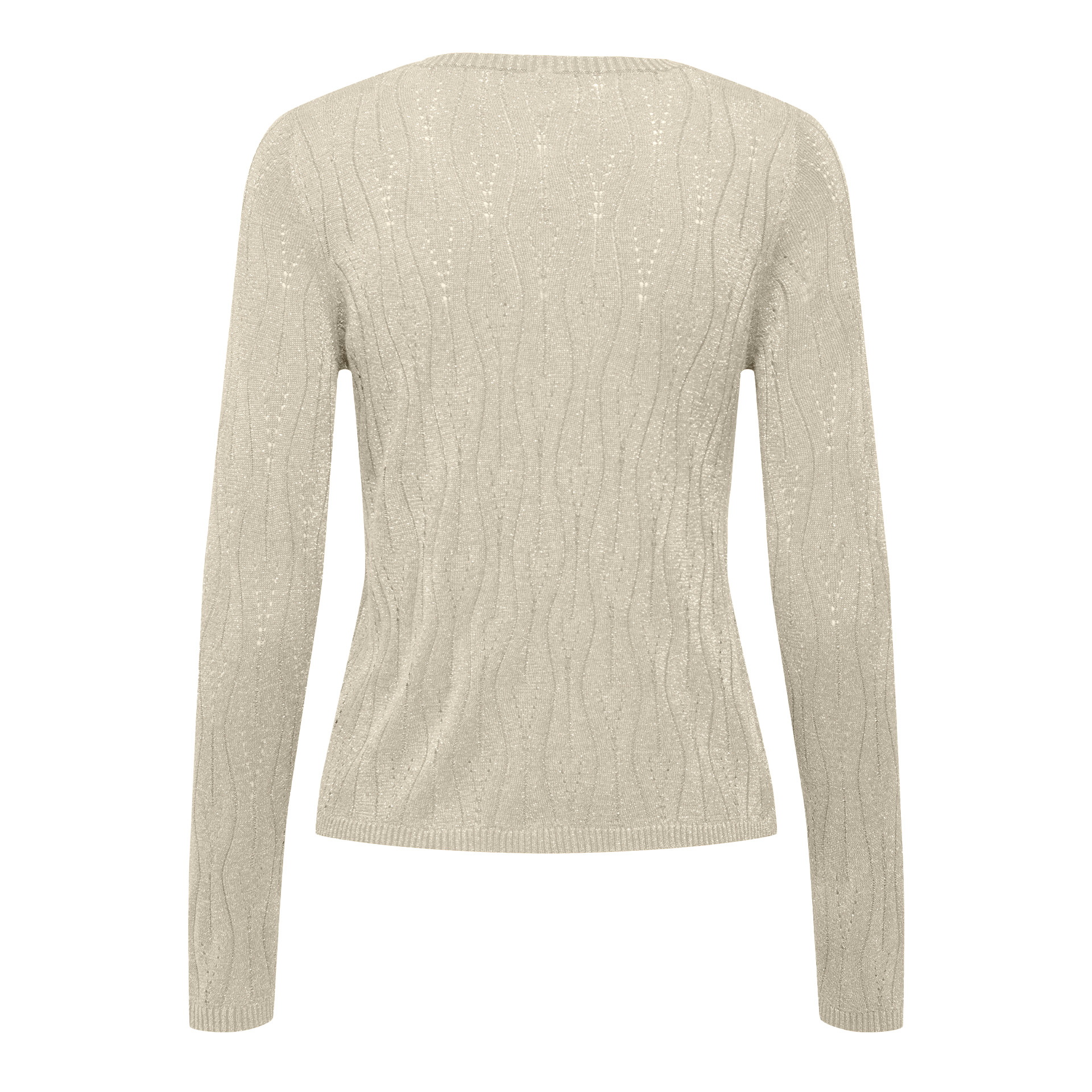 Only Camisola Mella Glitter V-Neck Knt Bi