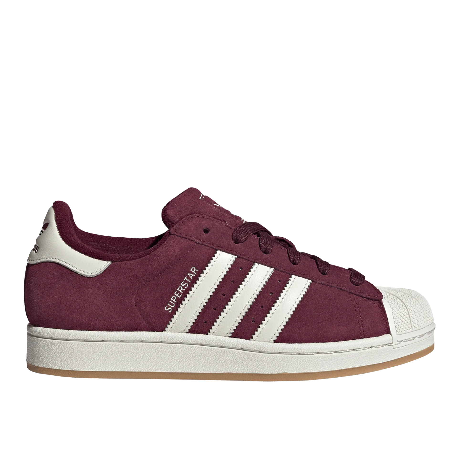 adidas Originals Superstar II W Maroon / Off White / Off White