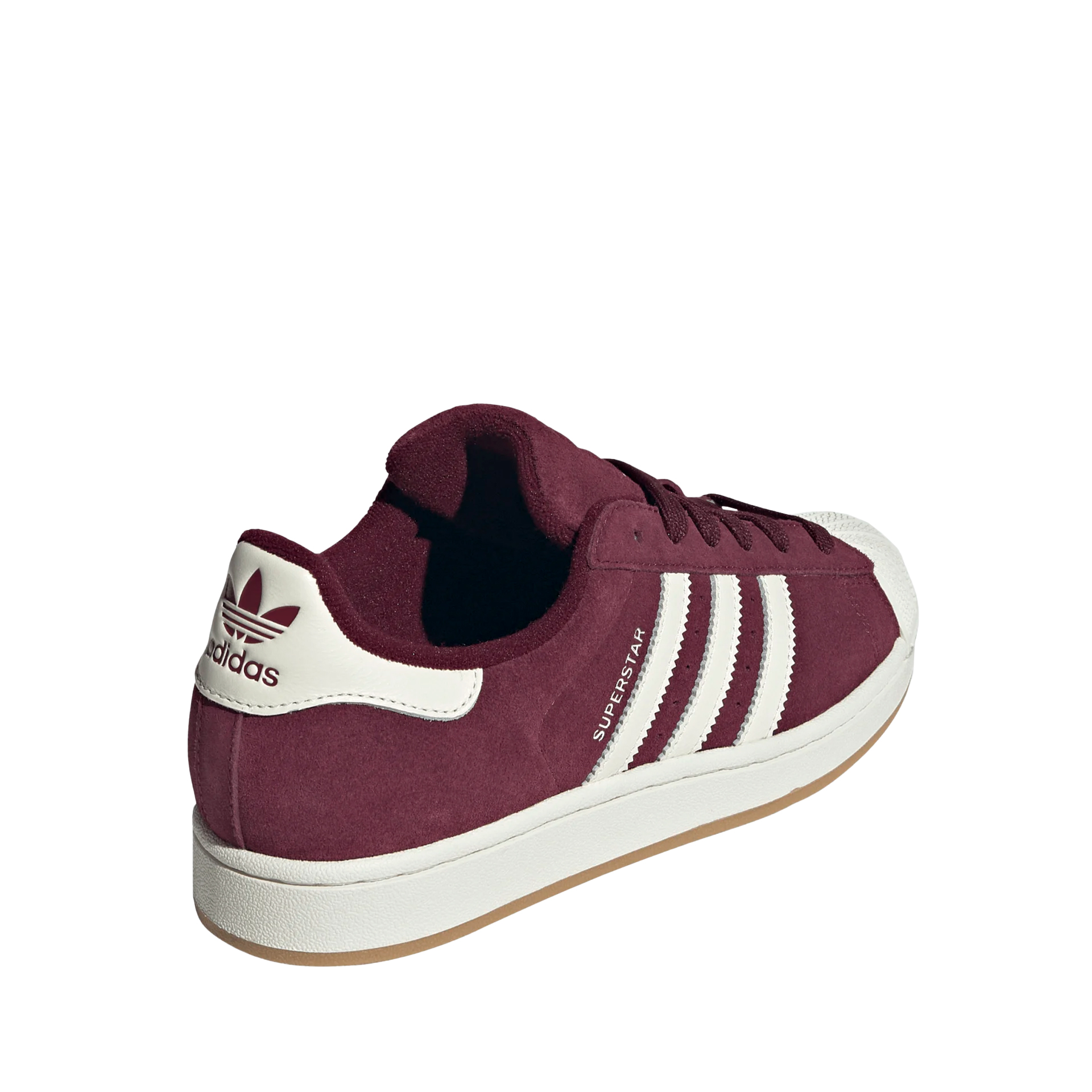 adidas Originals Superstar II W Maroon / Off White / Off White