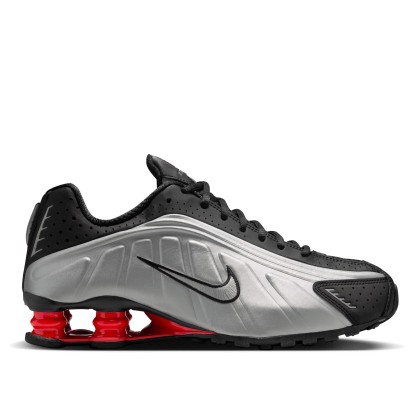 Nike Shox R4 Black/metallic Silver-lt Crimson