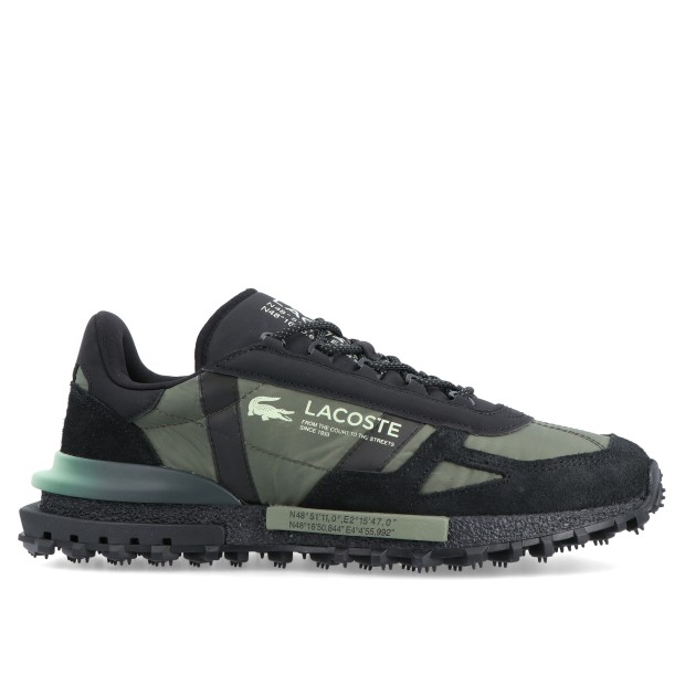 Lacoste Elite Active 225 5 Sma Blk/lt Grn