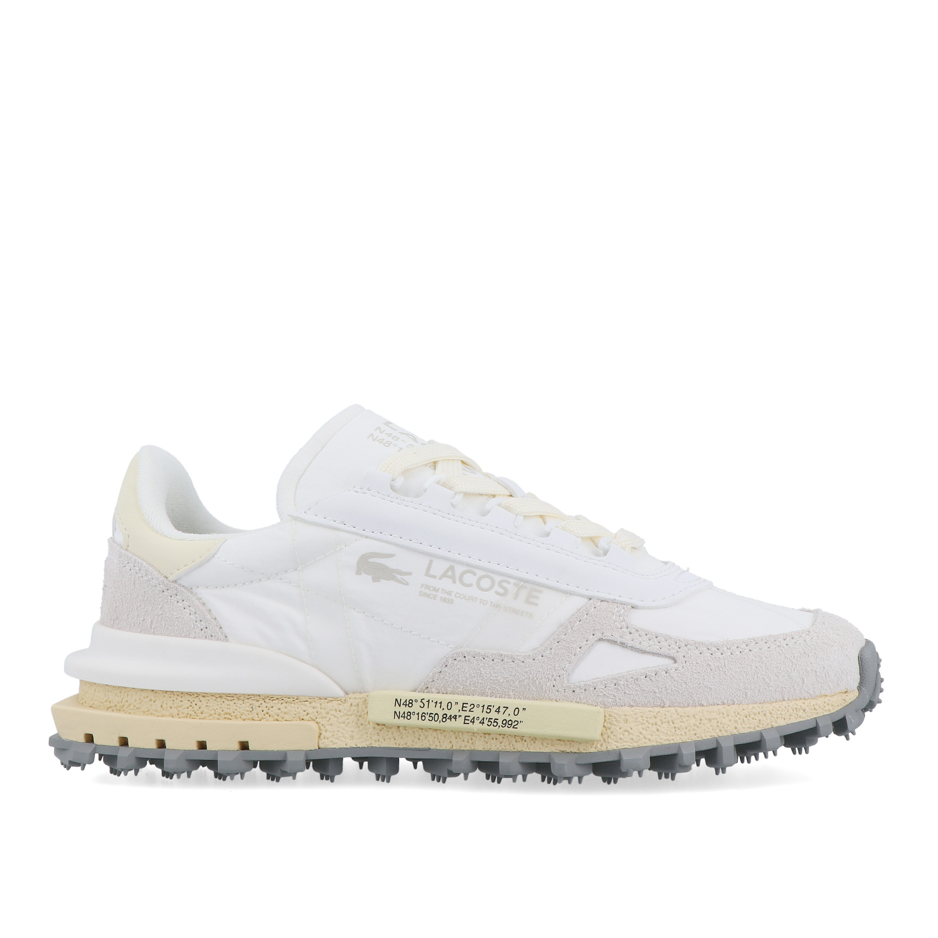 Lacoste Elite Active 225 5 Sfa Wht/lt Ylw