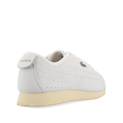 Lacoste Club-low 225 4 Sma Off Wht/lt Ylw
