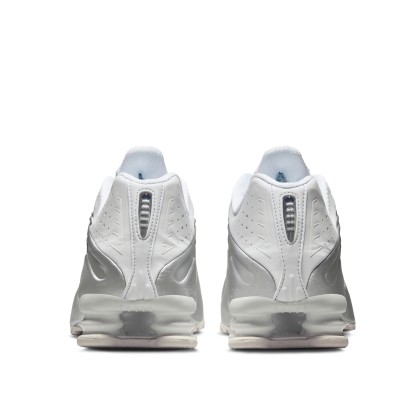 Nike Shox R4 White/metallic Silver