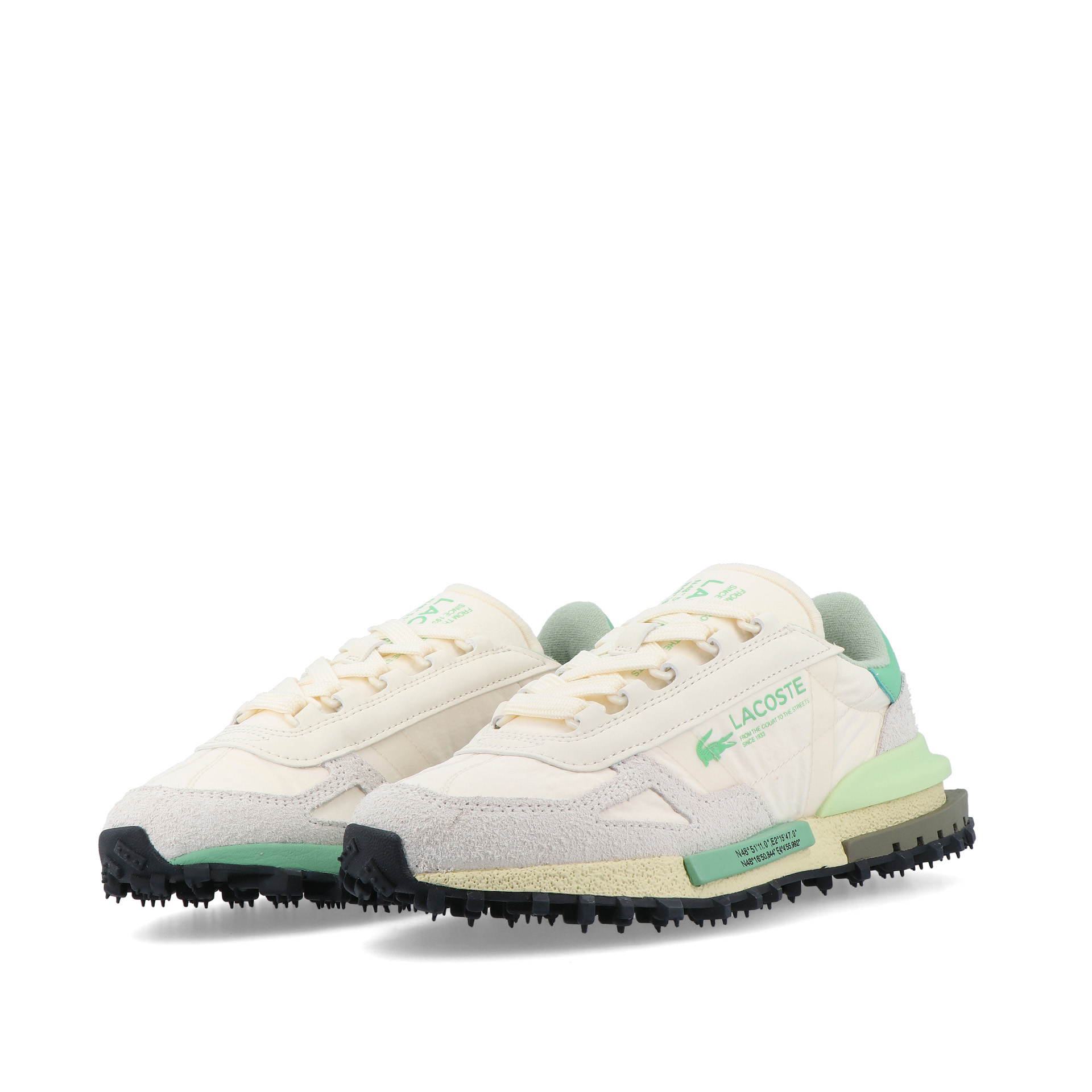 Lacoste Elite Active 225 5 Sfa Off Wht/grn