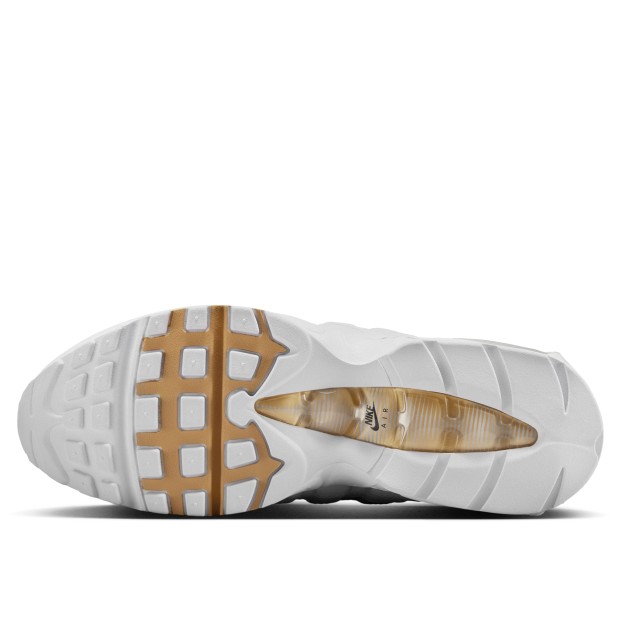 Nike Air Max 95 "big Bubble" White/metallic Gold