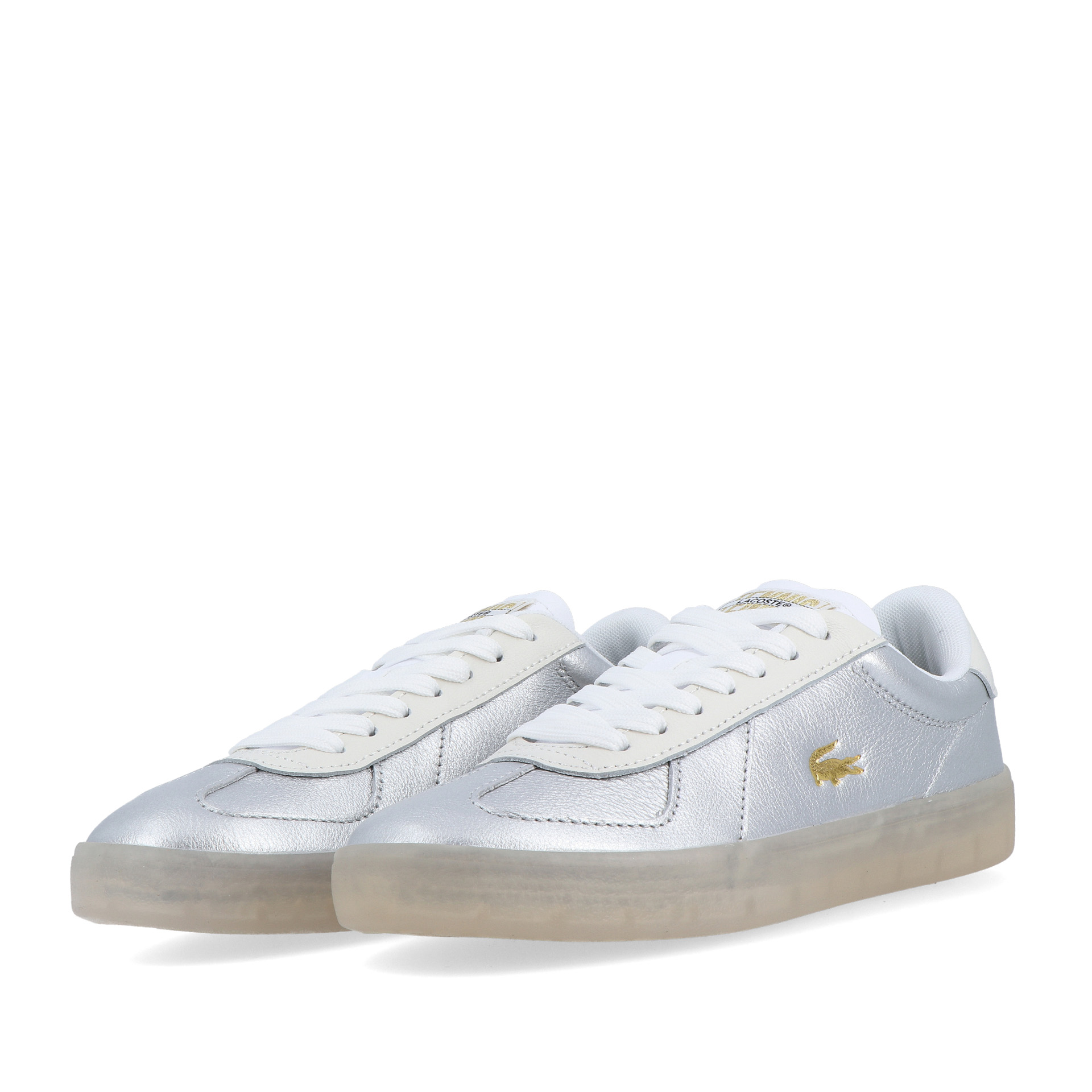Lacoste Baseshot Pro 225 1 Sfa Slv/off Wht