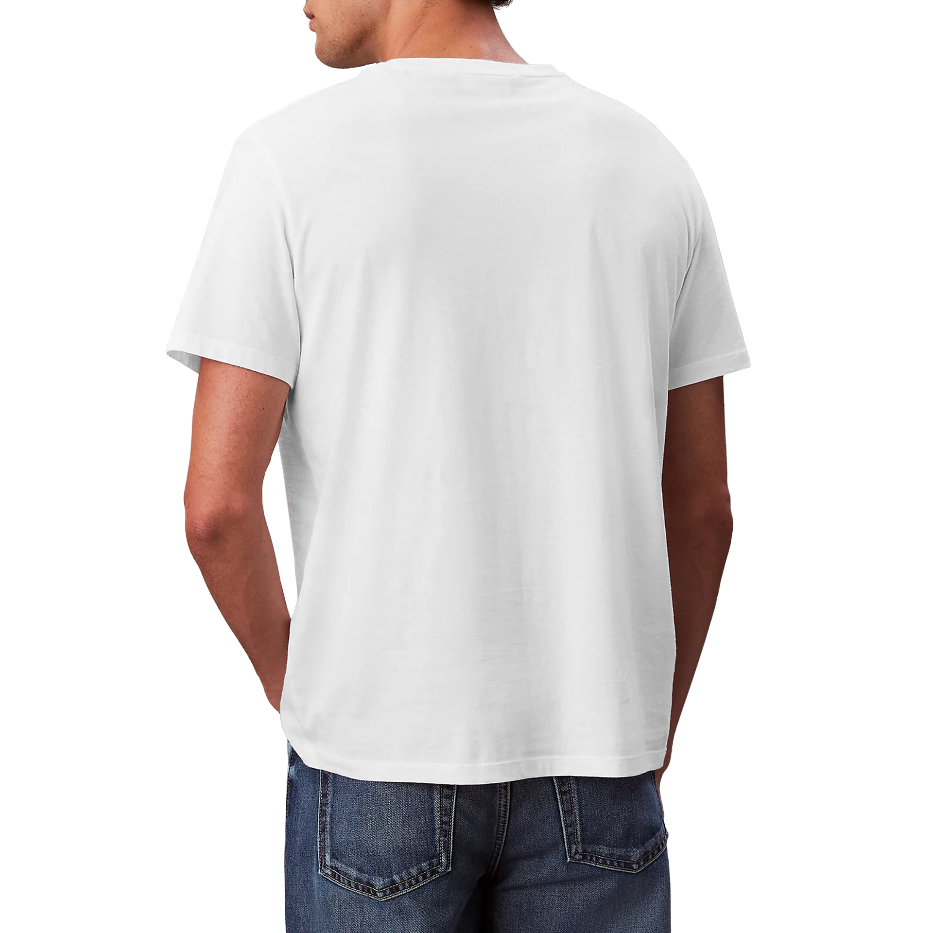 Calvin Klein T-shirt Badge 30s Jersey Classic White