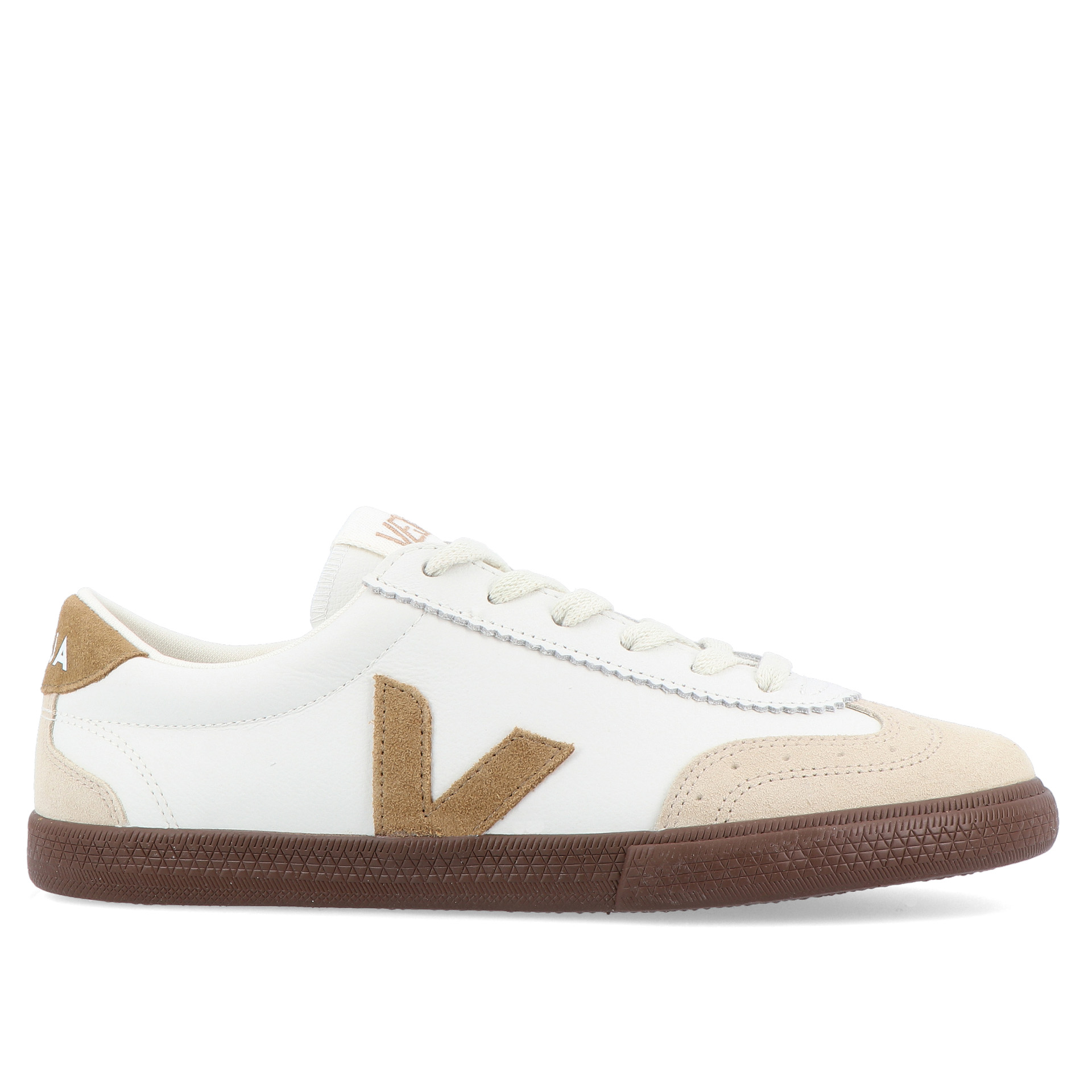 Veja Volley O.t. Leather White Tent Bark