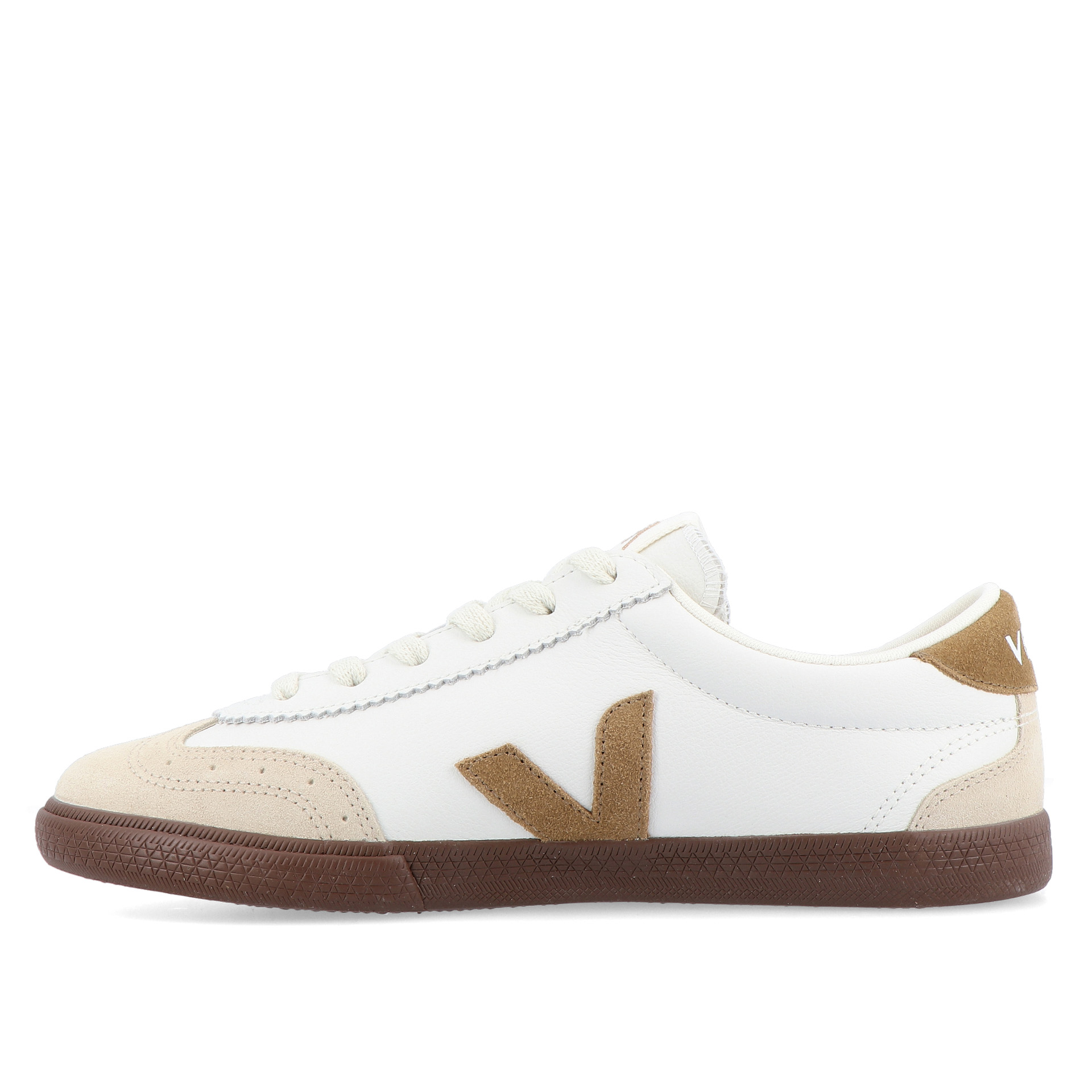 Veja Volley O.t. Leather White Tent Bark