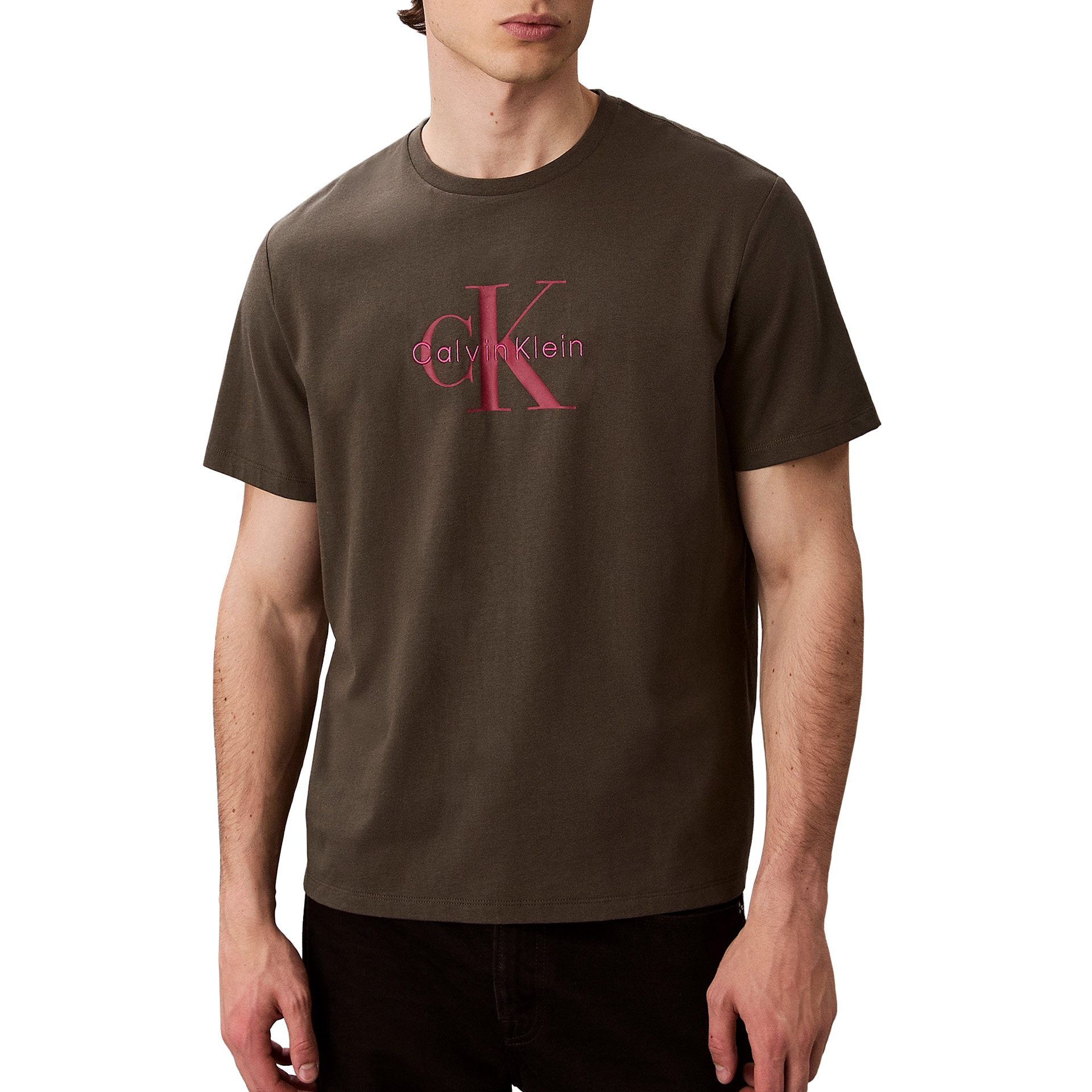 Calvin Klein T-shirt Hero Monologo 20s Grey