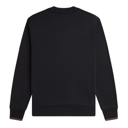 Fred Perry Sweat M7535-s77 Black/shadedston