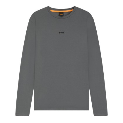 BOSS Longsleeve Tchark Open Grey
