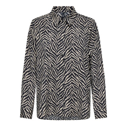 Only  Camisa Nova Life Vis  New Grace Black 707 The It