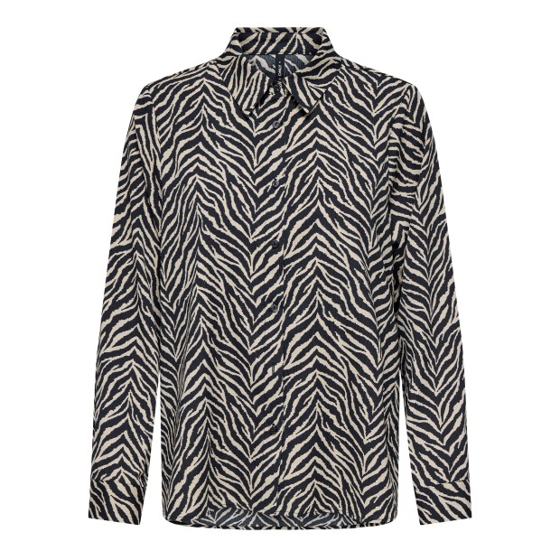 Only Camisa Nova Life Vis New Grace Black 707 The It