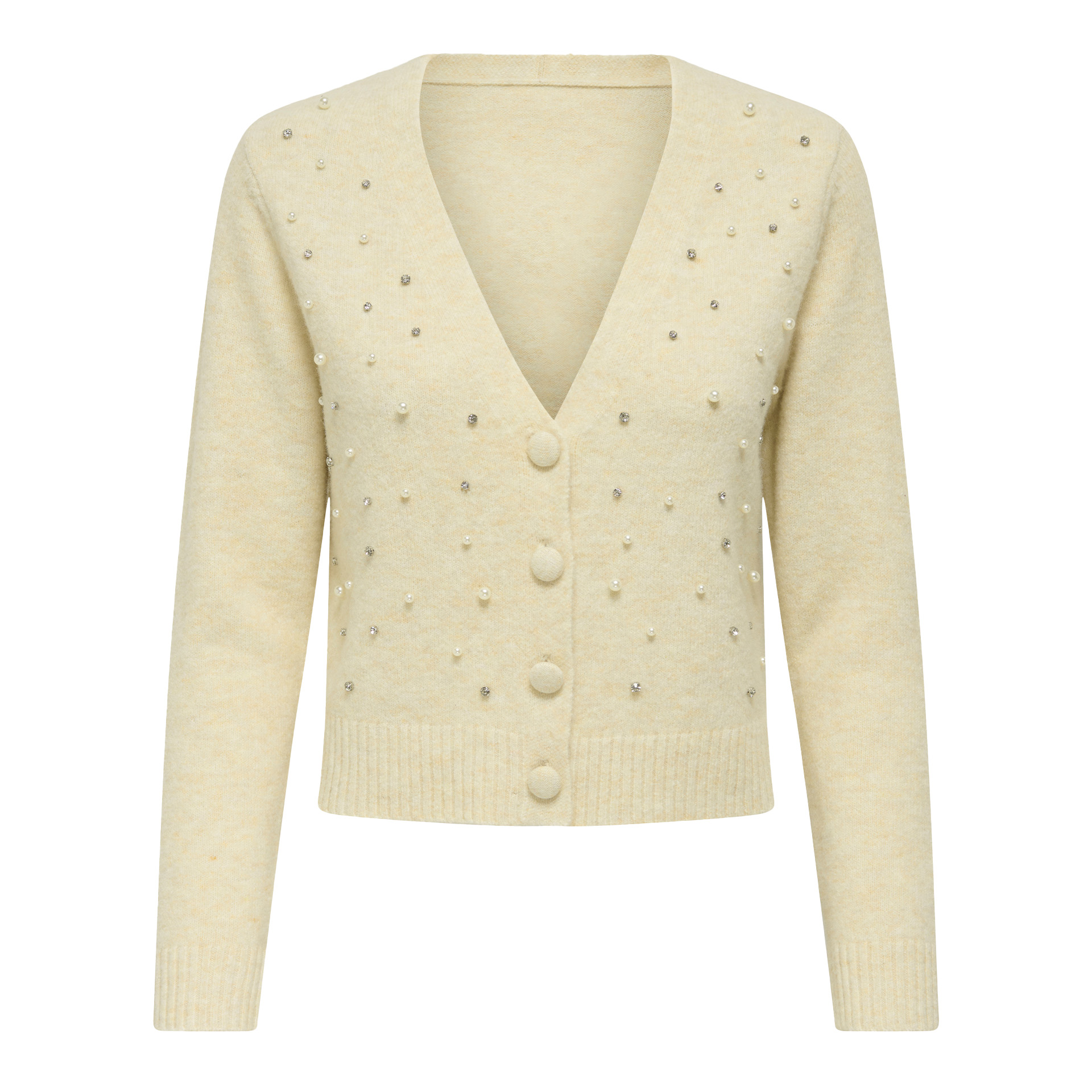 Only Casaco Rene Life Bling Cs Knt Birch Bling