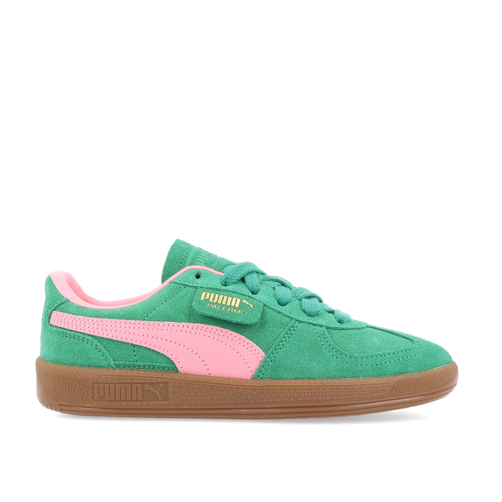 Puma Palermo Jr - Archive Green-pinkscape