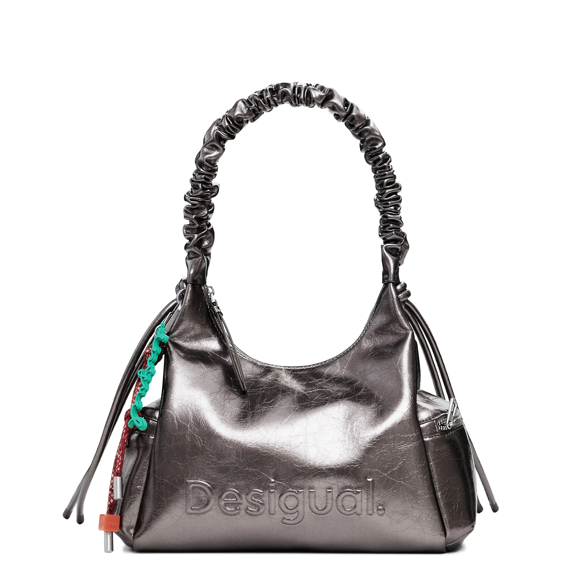 Desigual Mala Half Logo Montville Cinza