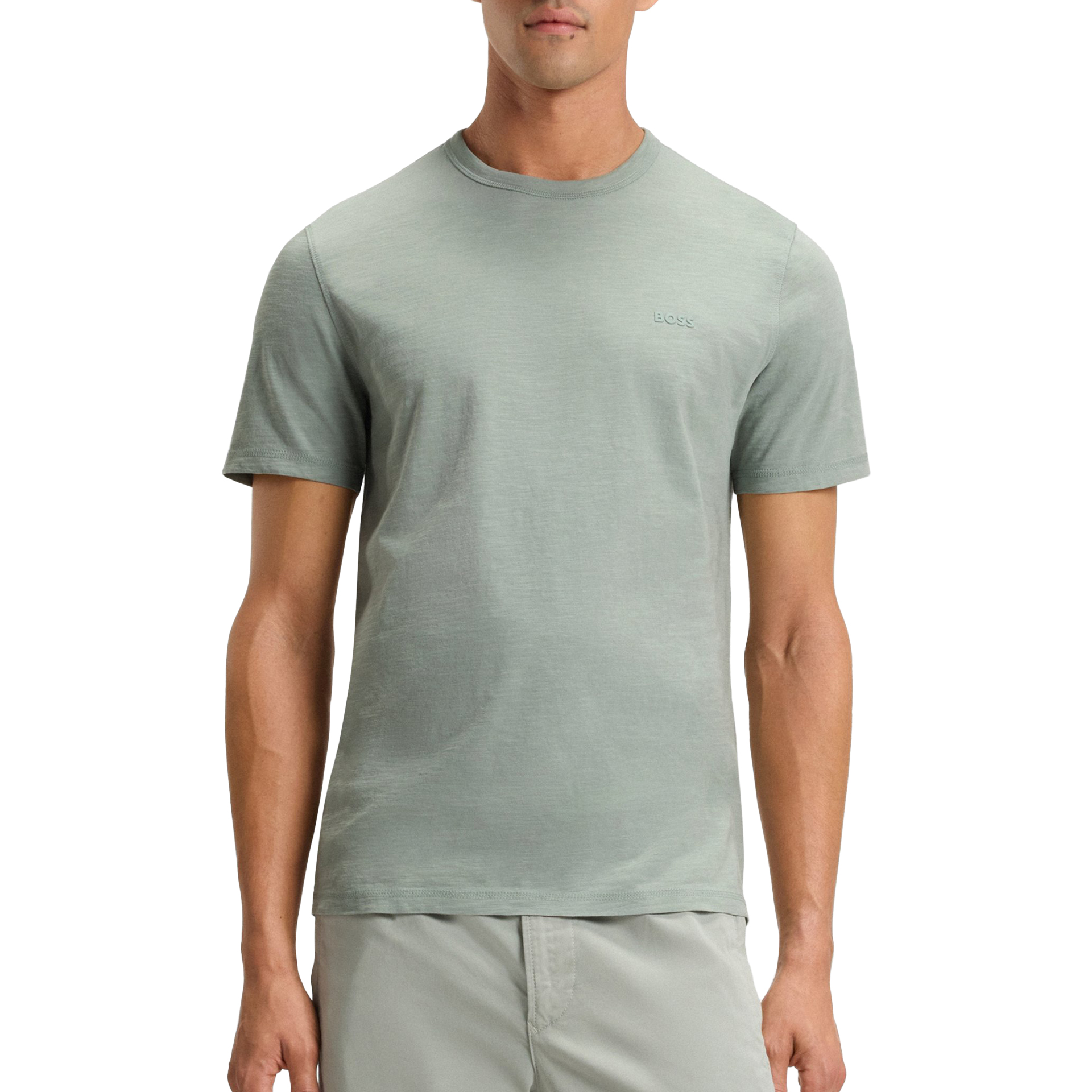 BOSS T-shirt Tegood Open Green
