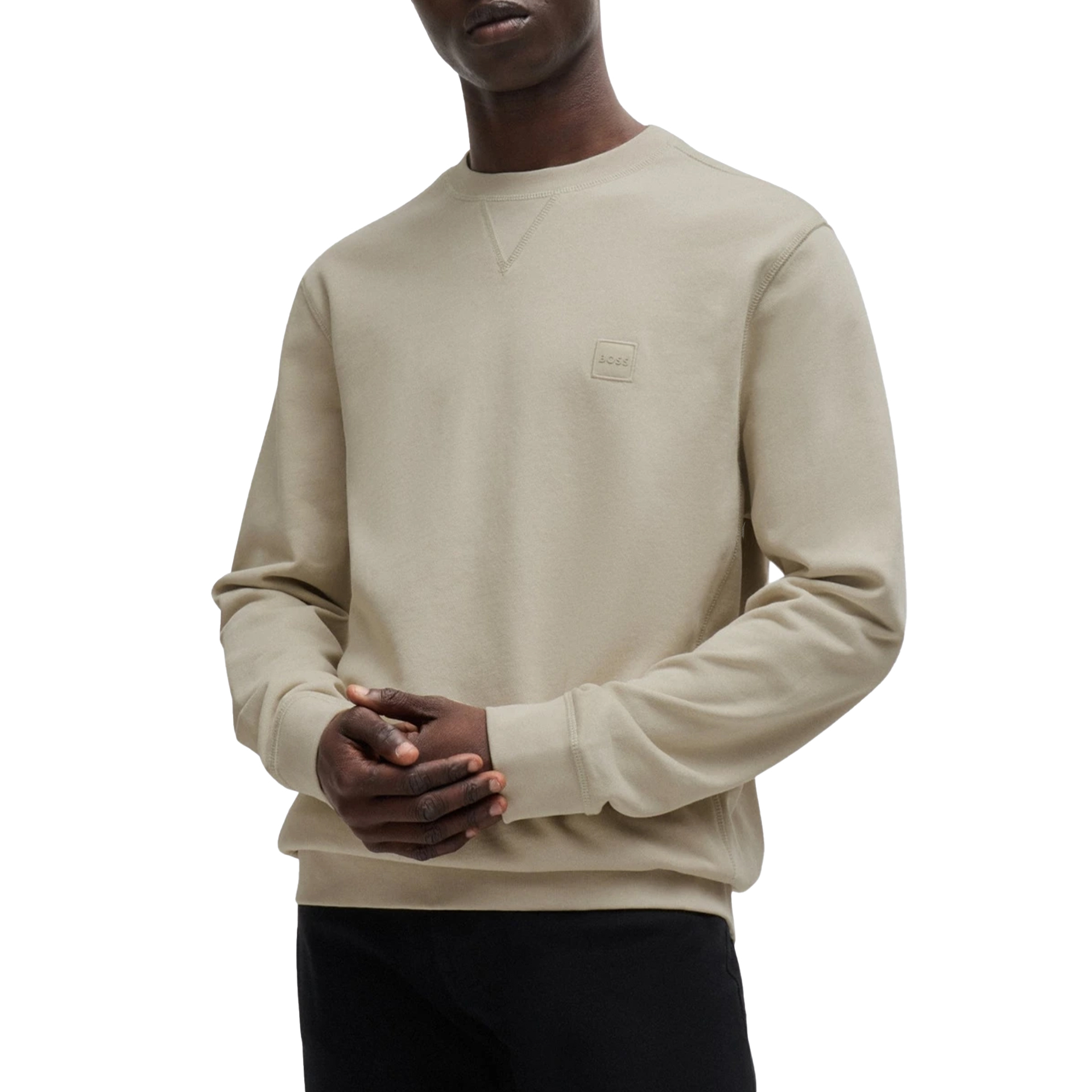 BOSS Sweat Westart Light Beige
