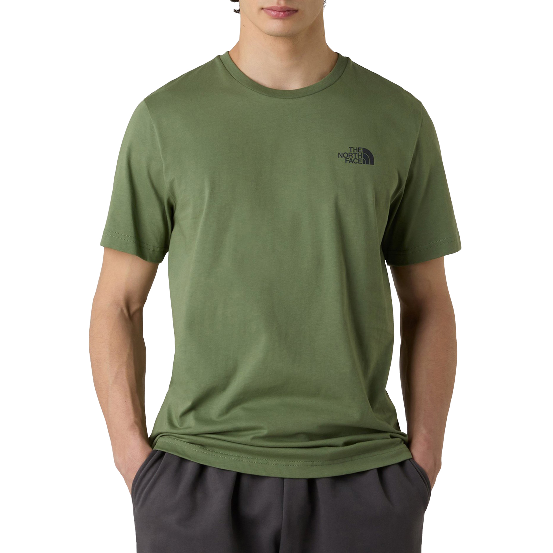 The North Face T-shirt M Mountain Sketch Bark Mist