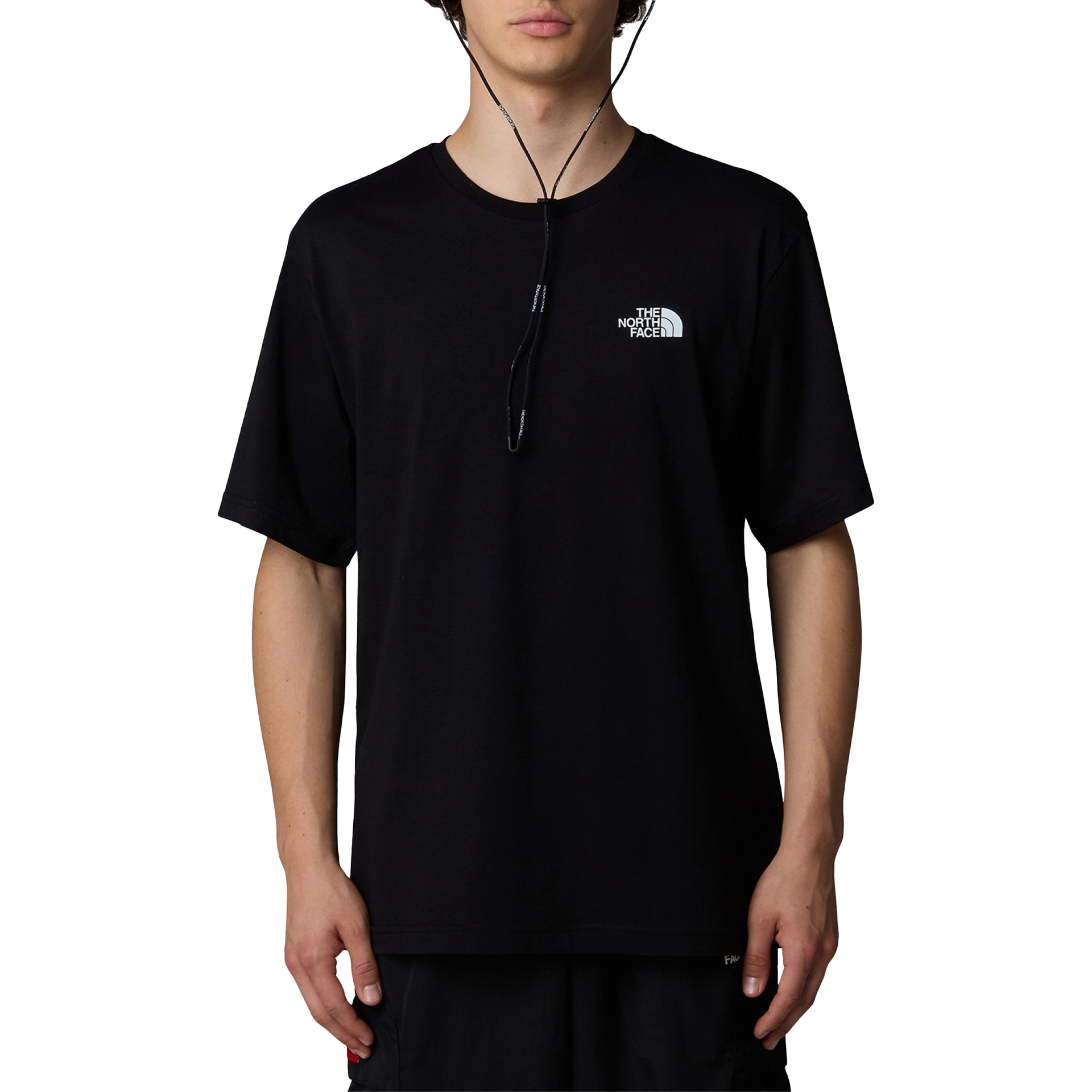 The North Face T-shirt M Mountain Sketch Black