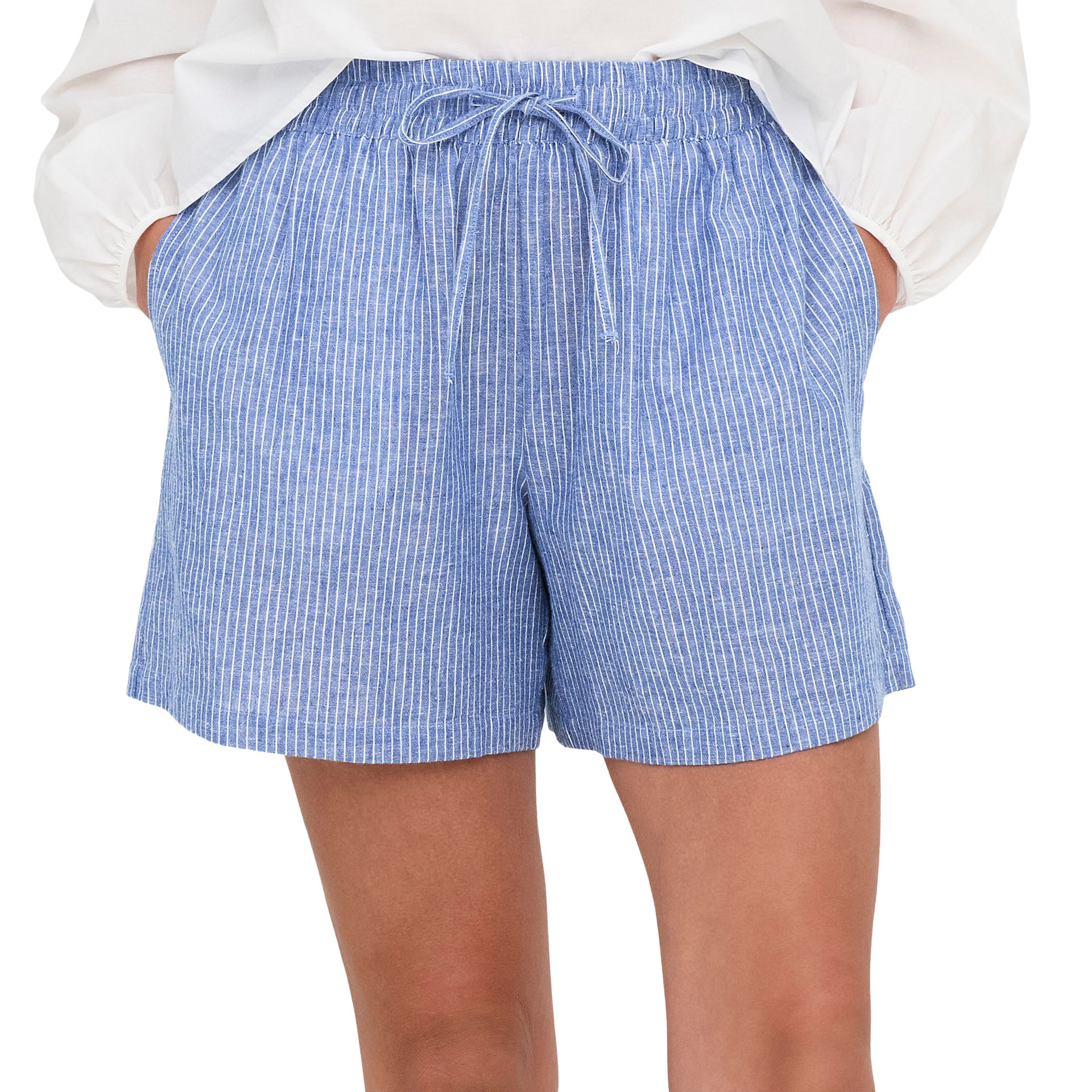 JDY Jdymila Linen Hw Shorts Wvn Star Sapphire
