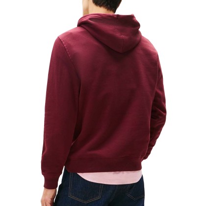 Tommy Hilfiger Sweat Reg Linear Logo Red Wine Multi