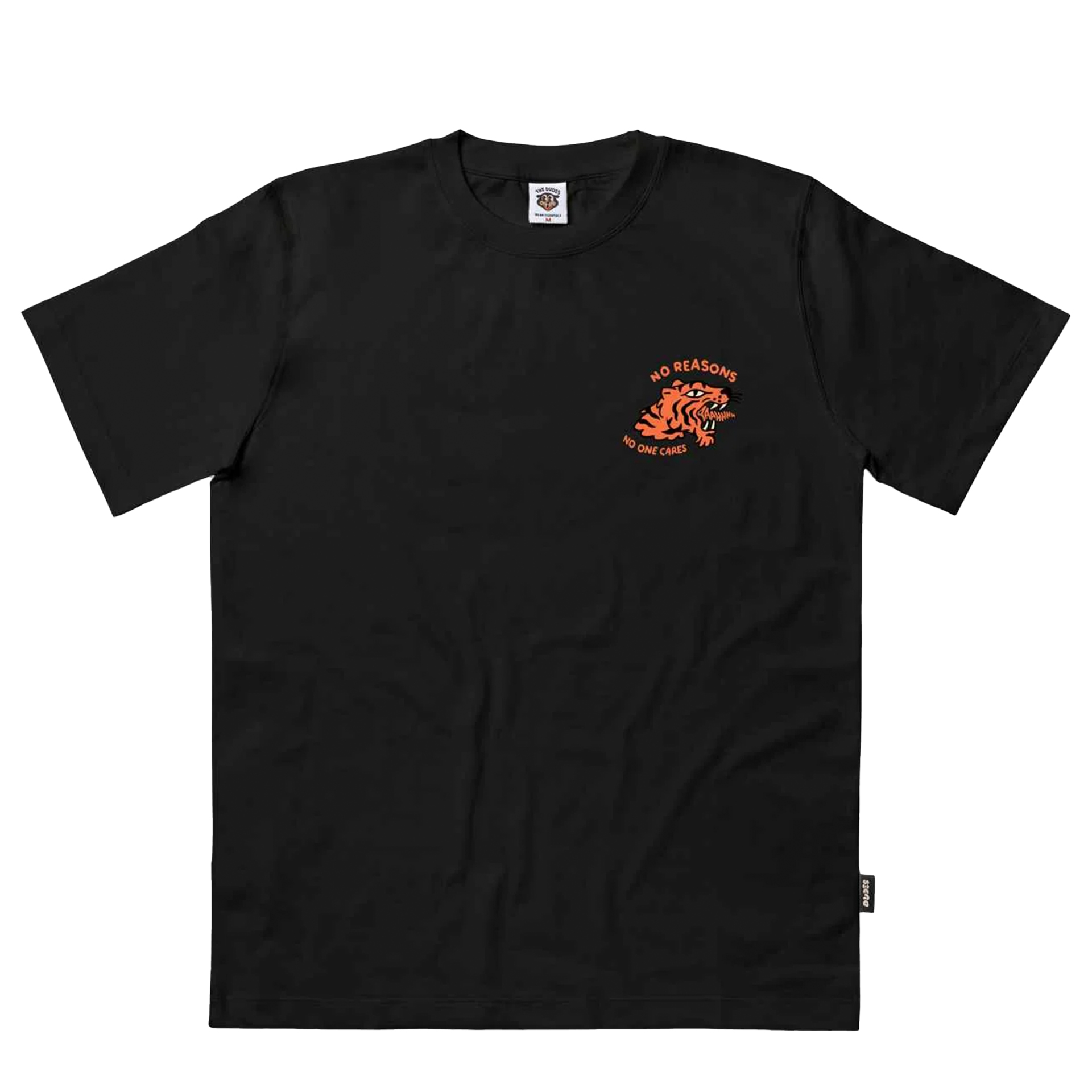 The Dudes T-shirt No One Cares Classic Premium Black