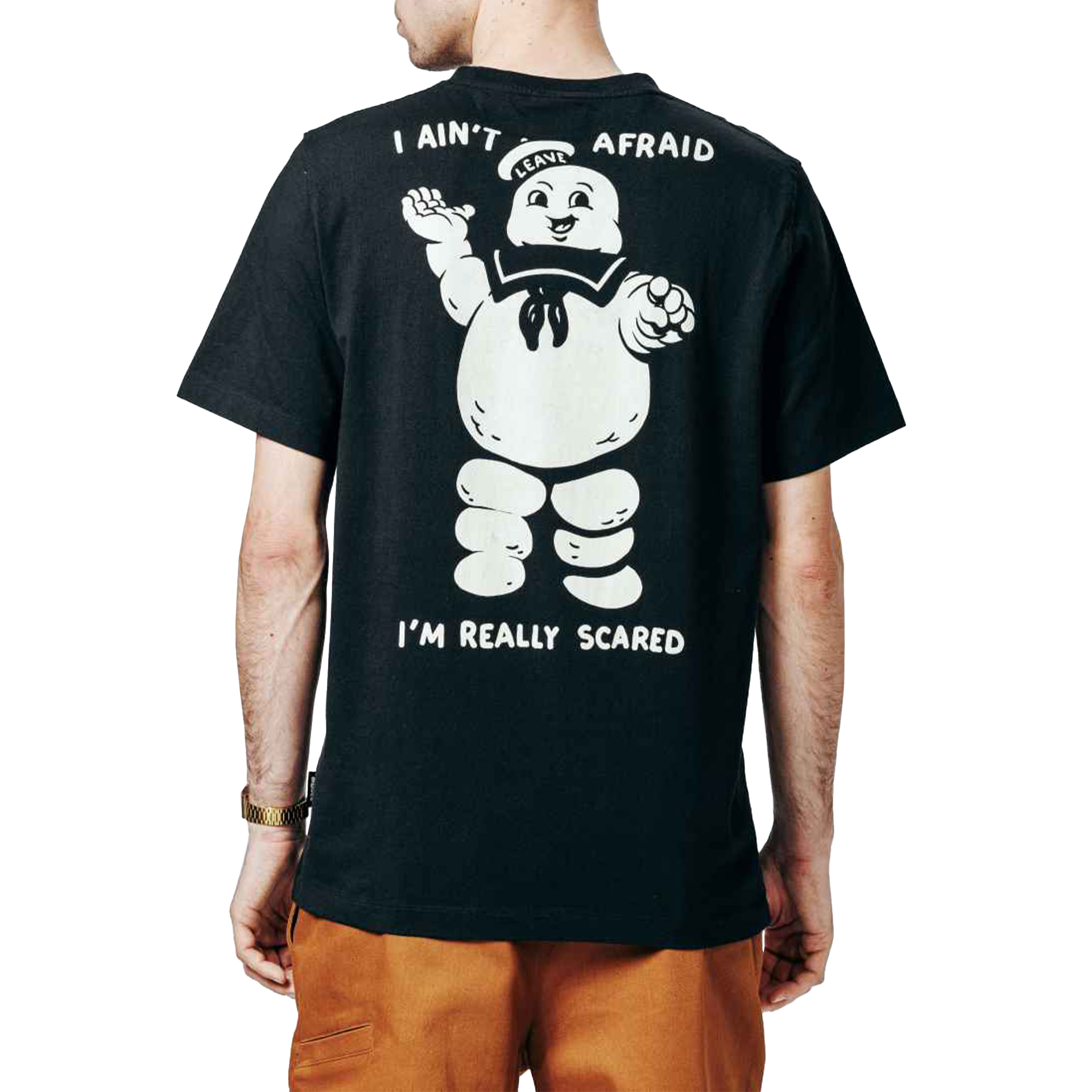 The Dudes T-shirt I Ain t Afraid Classic Premium Black