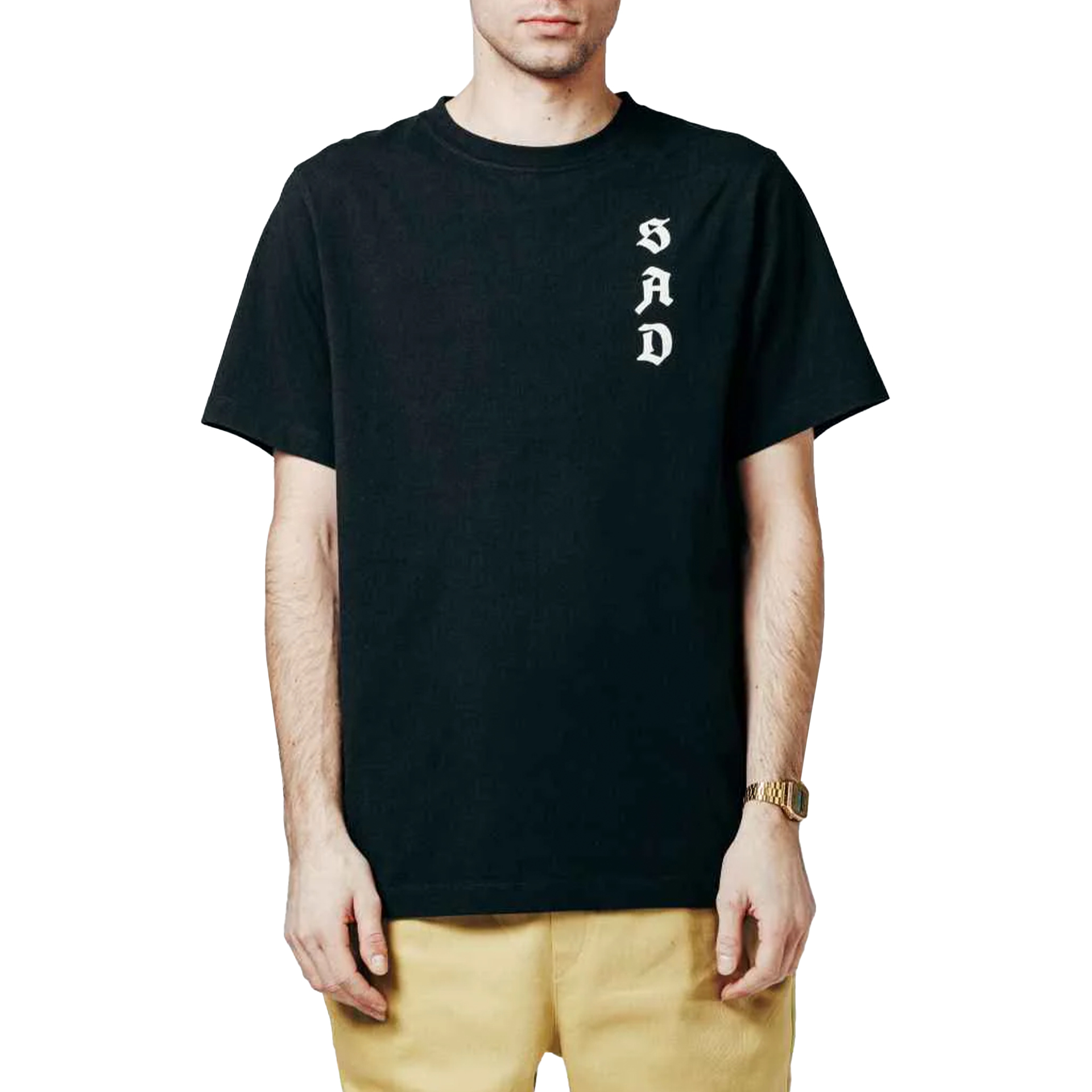 The Dudes T-shirt Sad Classic Premium Black