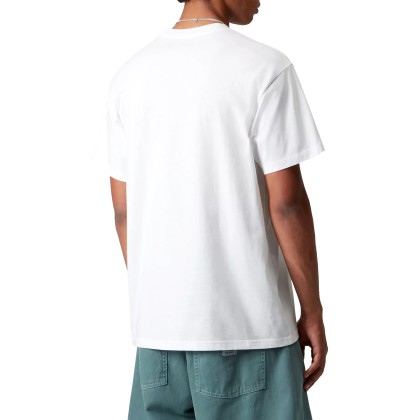 Carhartt Wip T-shirt Pocket Heart White Black