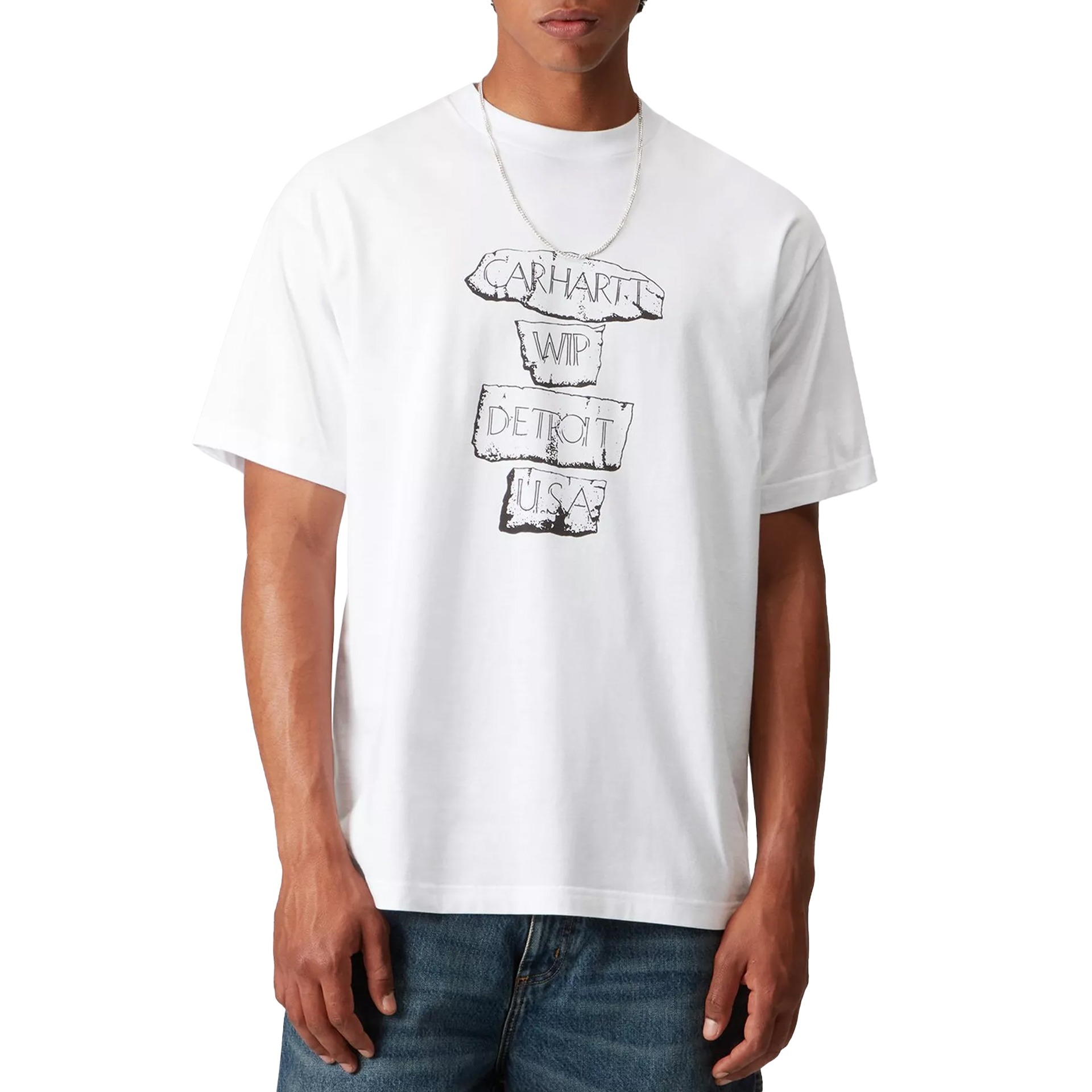 Carhartt Wip T-shirt Masterpiece White