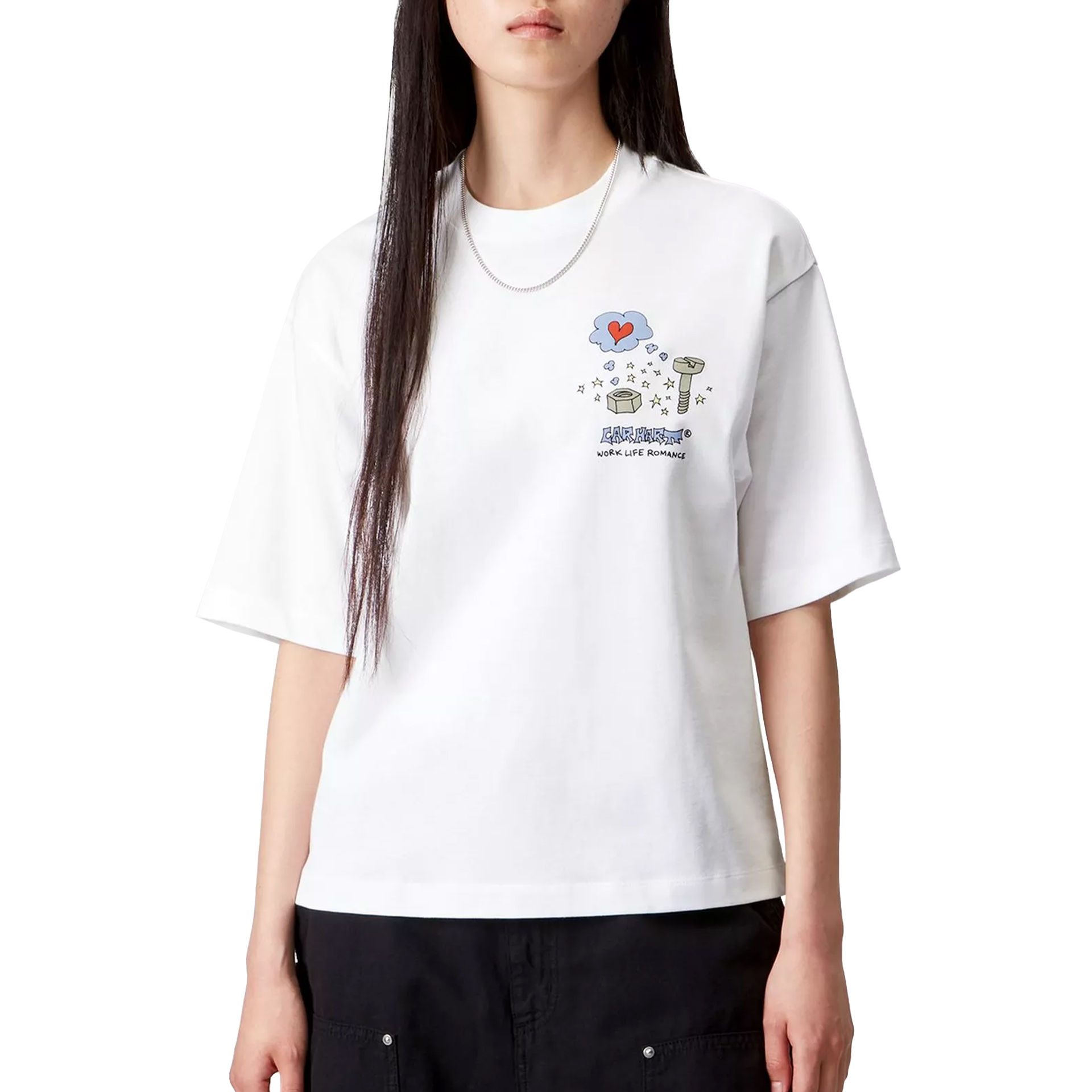 Carhartt Wip T-shirt Office Supplies W White