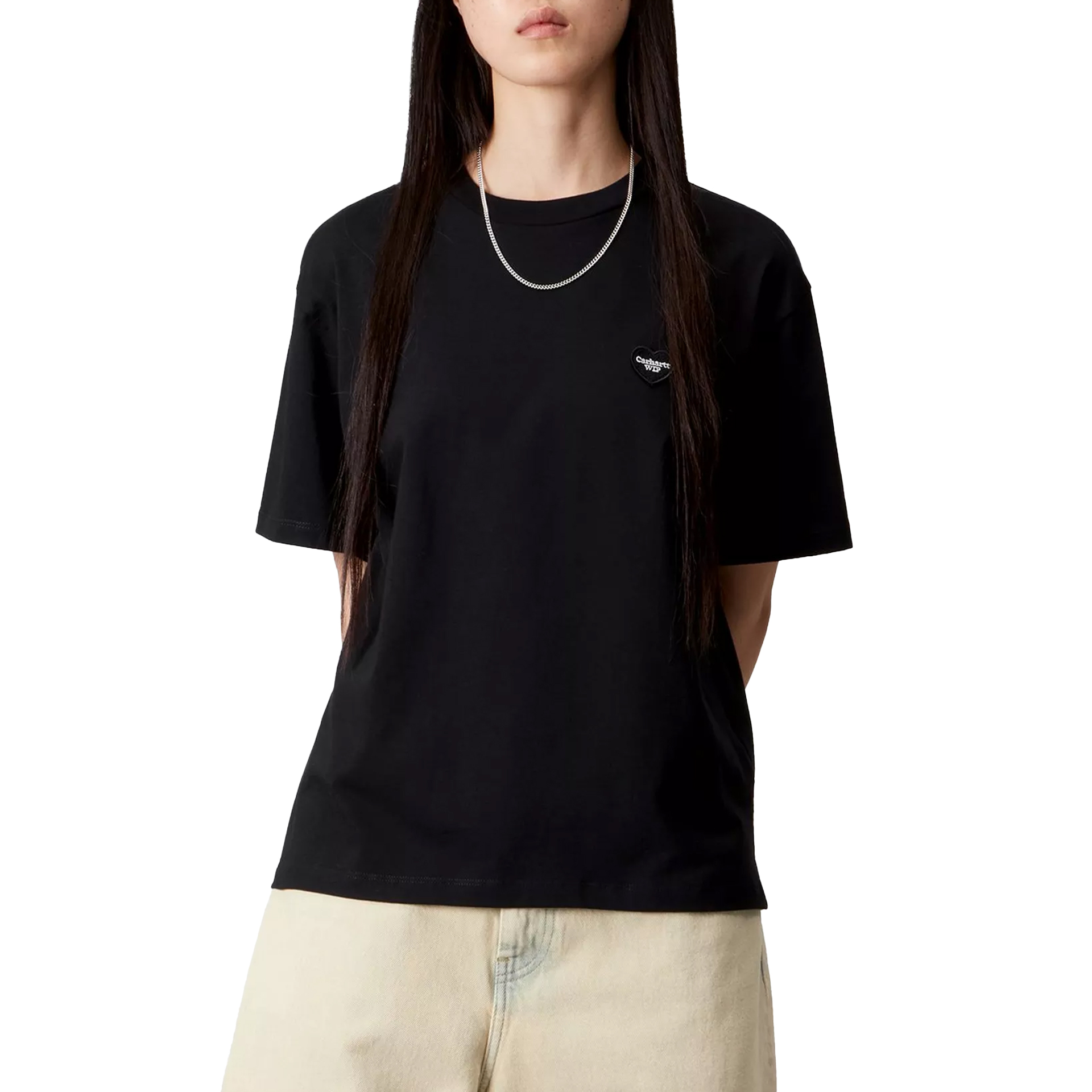 Carhartt Wip T-shirt Heart Ii Hartt W Black